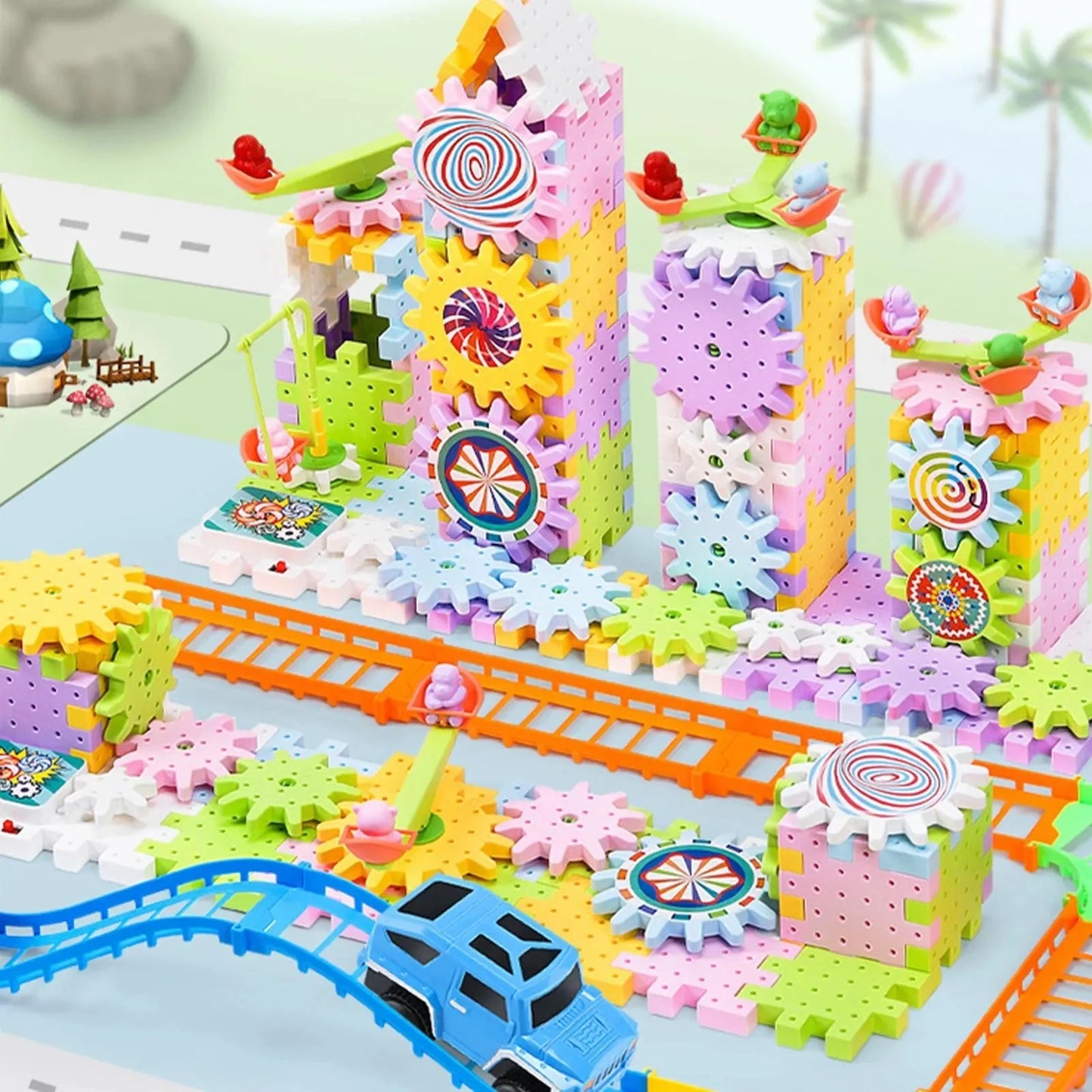 Blocs de Construction Engrenages Megacity