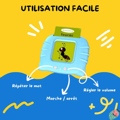 LECTEUR DE CARTES ÉDUCATIF FRANÇAIS - ANGLAIS