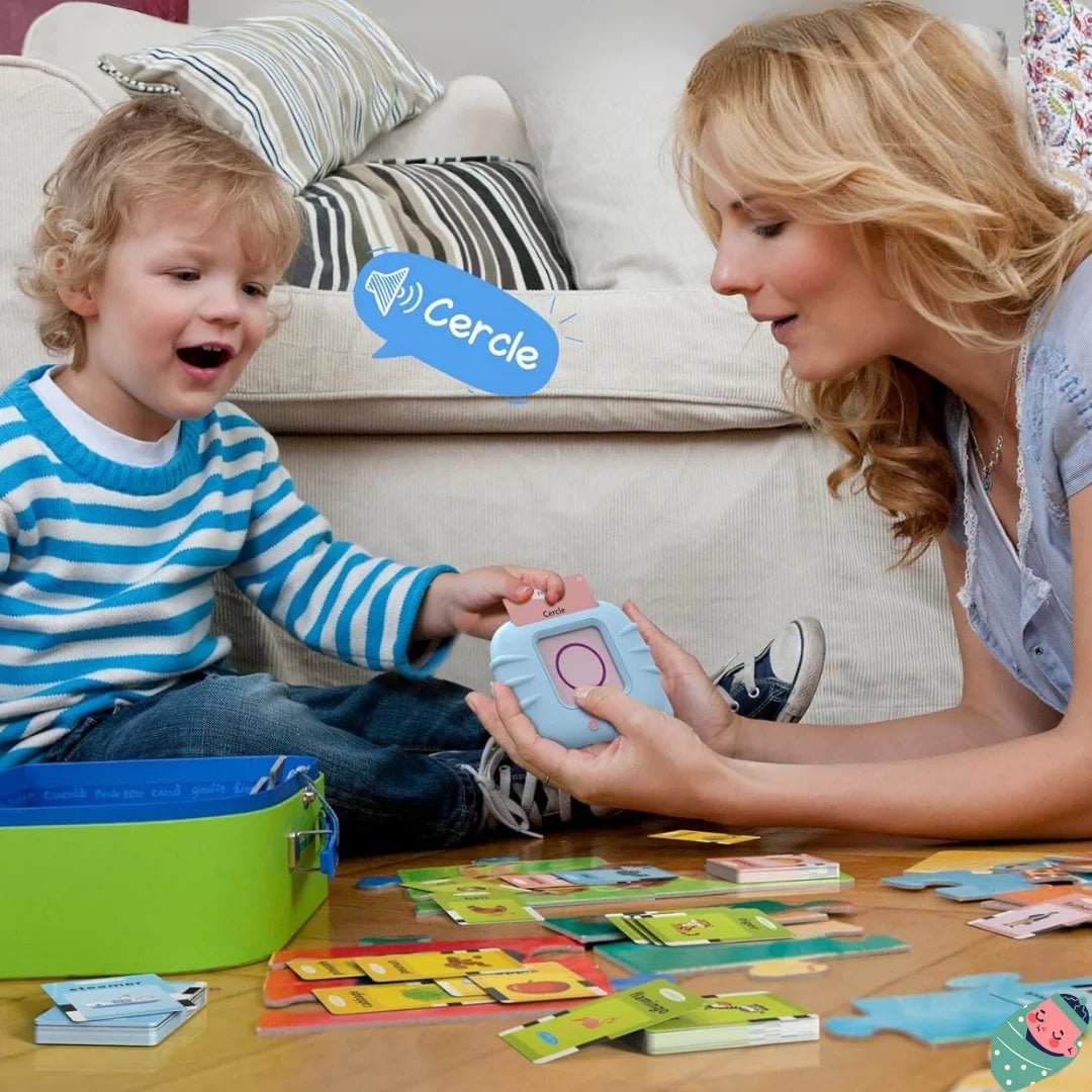 LECTEUR DE CARTES ÉDUCATIF FRANÇAIS - ANGLAIS