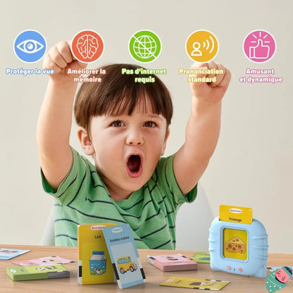 LECTEUR DE CARTES ÉDUCATIF FRANÇAIS - ANGLAIS