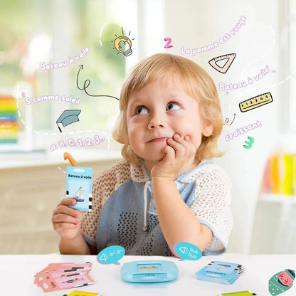 LECTEUR DE CARTES ÉDUCATIF FRANÇAIS - ANGLAIS